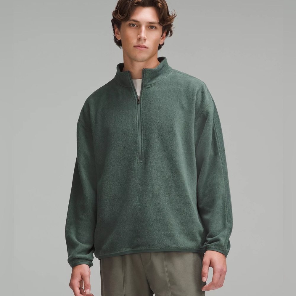 Lululemon Green Quarter Zip